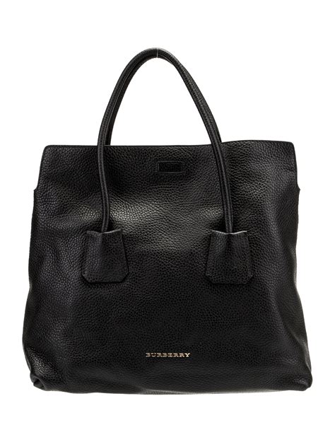 Burberry Leather Baynard Tote 